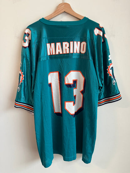 90s Miami Dolphins Dan Marino Starter Home Jersey (XL)