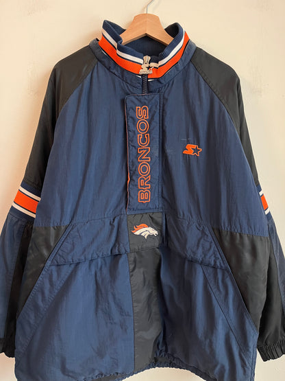 90s Denver Broncos Starter Puffer Jacket (L)