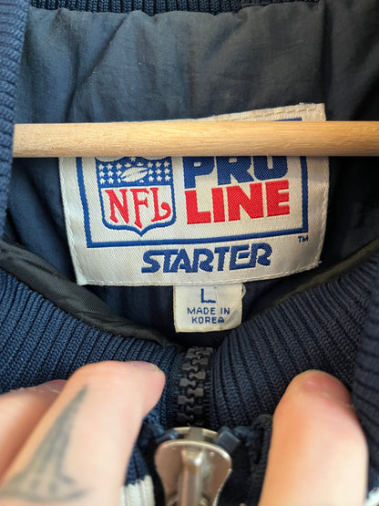 90s Denver Broncos Starter Puffer Jacket (L)