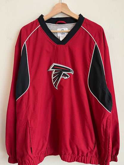 2010s Atlanta Falcons Team Apparel Center Logo Windbreaker (XL)