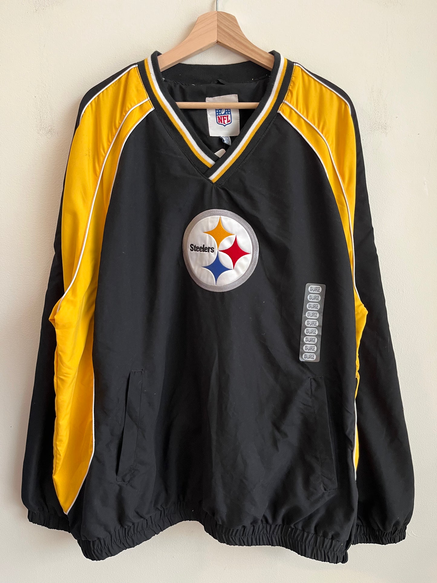 2010s Pittsburgh Steelers Deadstock Embroidered Windbreaker (XXL)