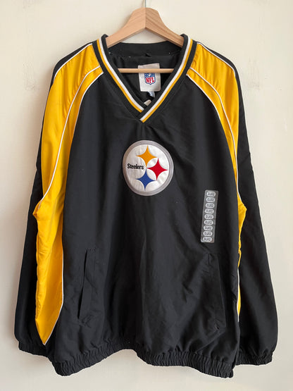 2010s Pittsburgh Steelers Deadstock Embroidered Windbreaker (XXL)