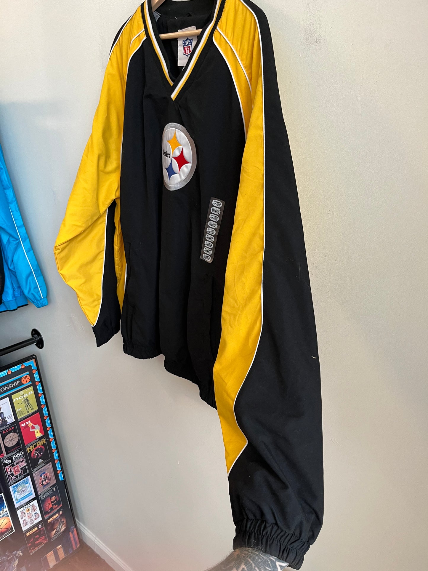 2010s Pittsburgh Steelers Deadstock Embroidered Windbreaker (XXL)