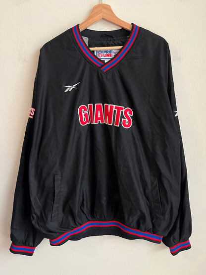 90s New York Giants Reebok Rare Spell Out Windbreaker (XL)