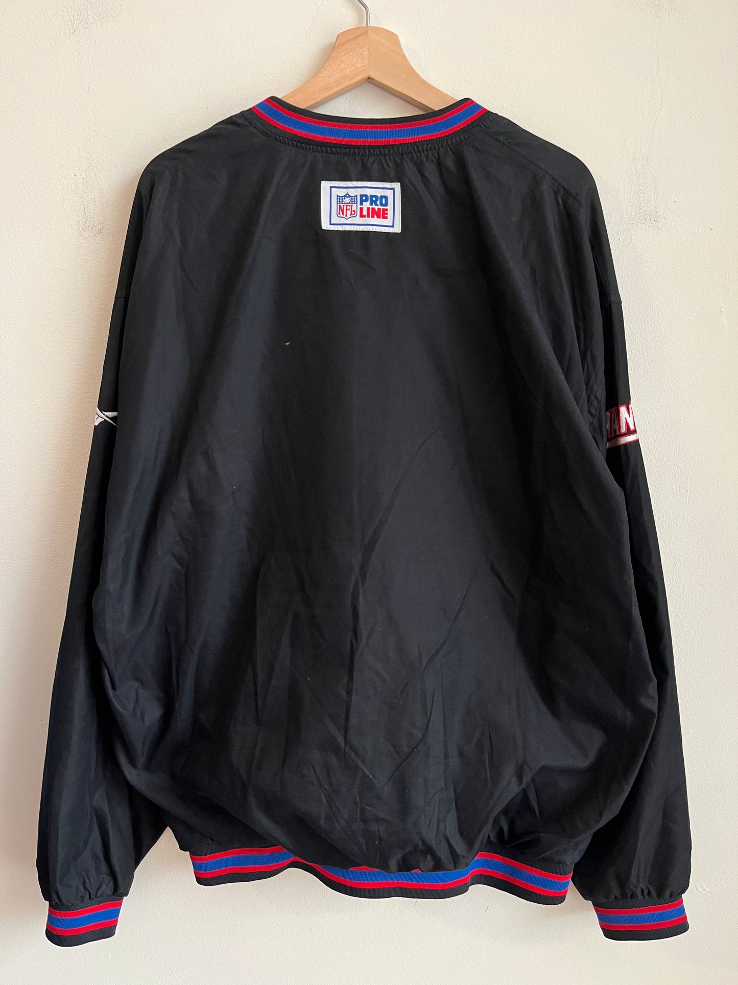 90s New York Giants Reebok Rare Spell Out Windbreaker (XL)