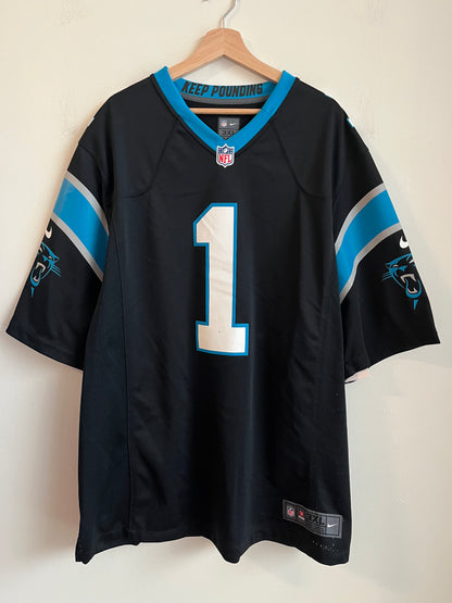 2012 Carolina Panthers Cam Newton Nike Home Jersey (3XL)