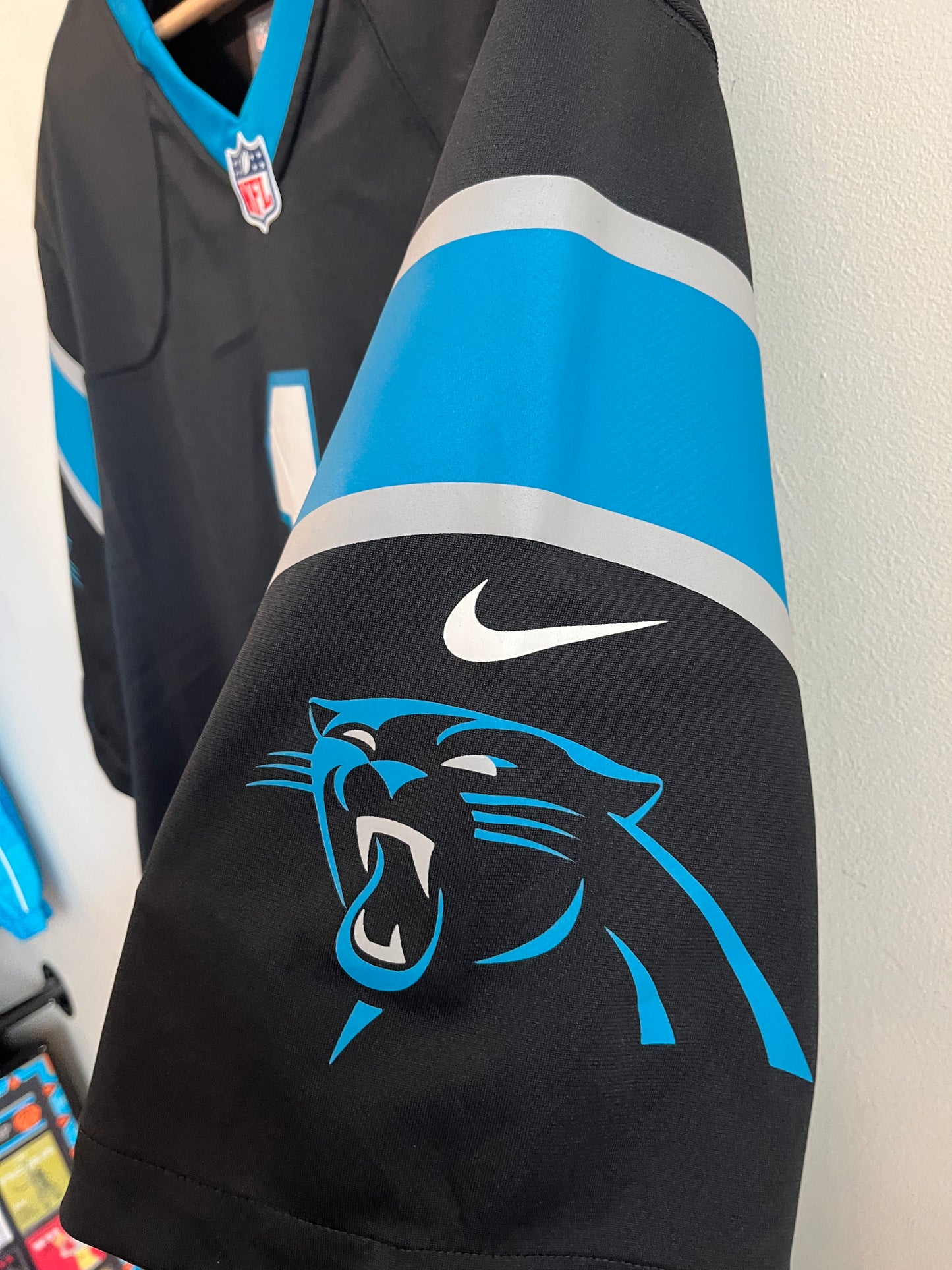 2012 Carolina Panthers Cam Newton Nike Home Jersey (3XL)