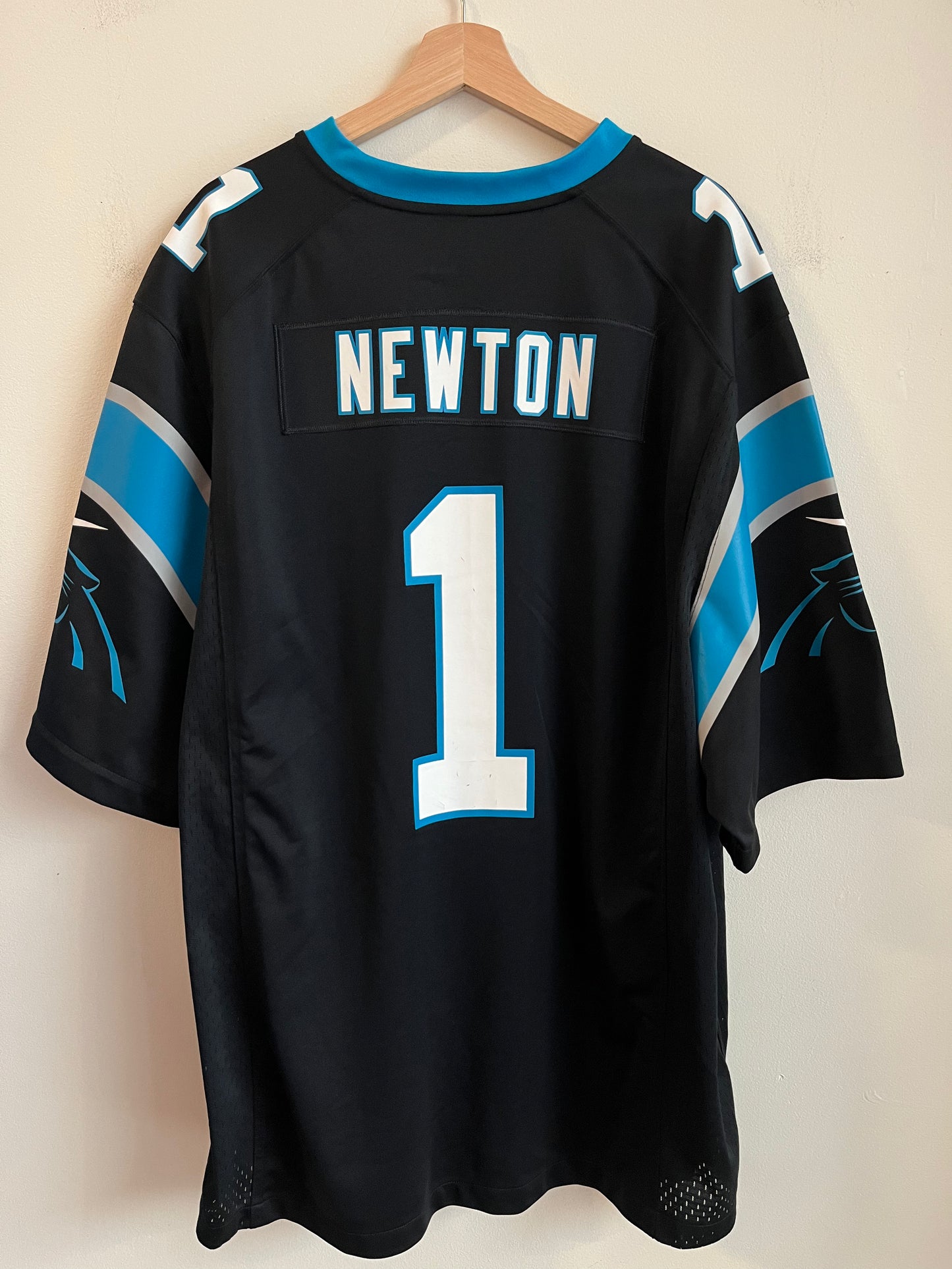 2012 Carolina Panthers Cam Newton Nike Home Jersey (3XL)