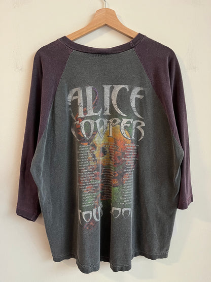 2004 Alice Cooper Tour Quarter Sleeve Tee (XL)