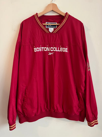 90s Boston College Spell Out Reebok Windbreaker (XL)