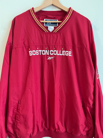 90s Boston College Spell Out Reebok Windbreaker (XL)