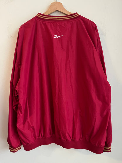 90s Boston College Spell Out Reebok Windbreaker (XL)