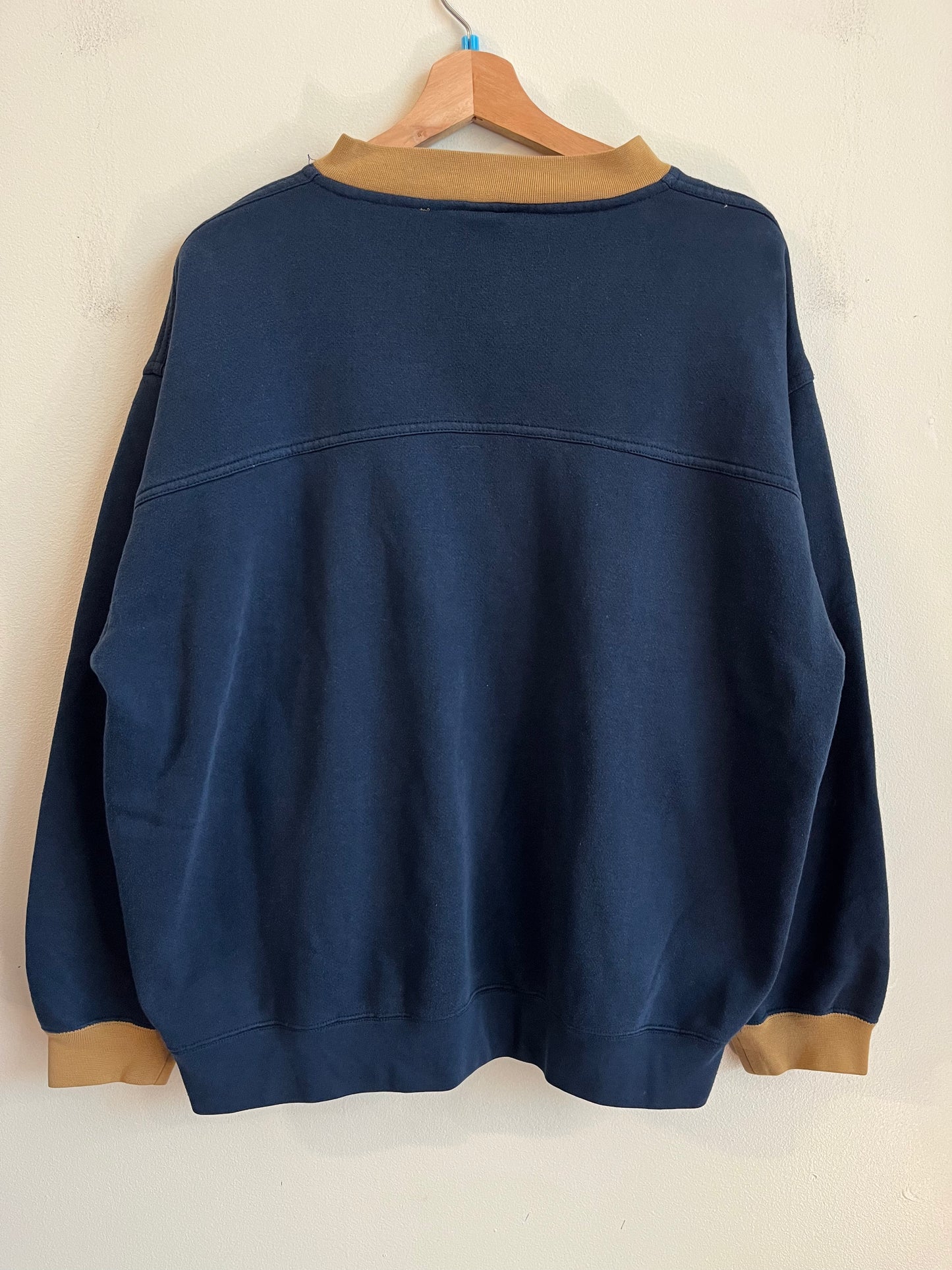 1990s Notre Dame Spell Out Lee Crewneck (L)