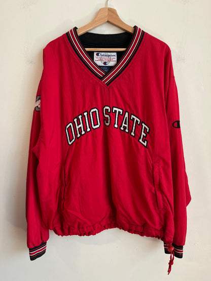 90s Ohio State Spell Out Champion Windbreaker (L)