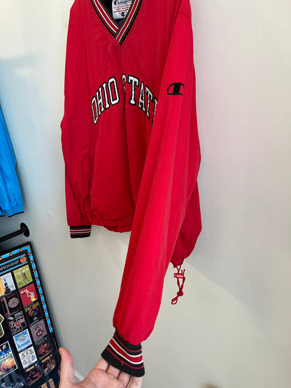 90s Ohio State Spell Out Champion Windbreaker (L)