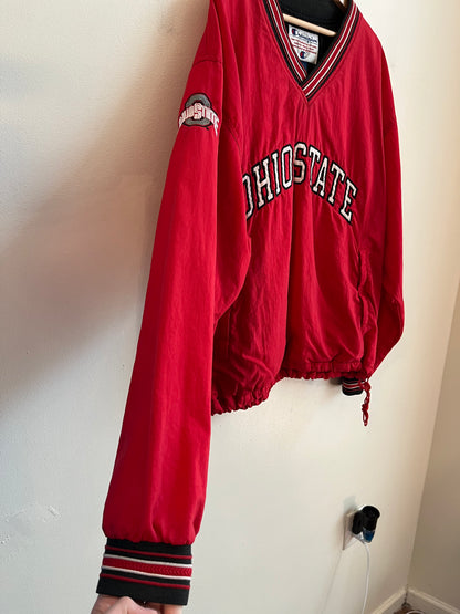 90s Ohio State Spell Out Champion Windbreaker (L)