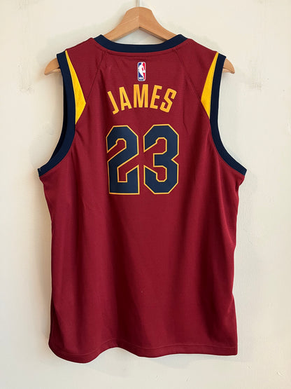 2017 Cleveland Cavaliers Lebron James Nike Jersey (Youth XL)