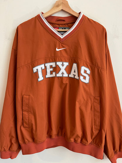 00s Texas Longhorns Nike Center Swoosh Windbreaker (M)