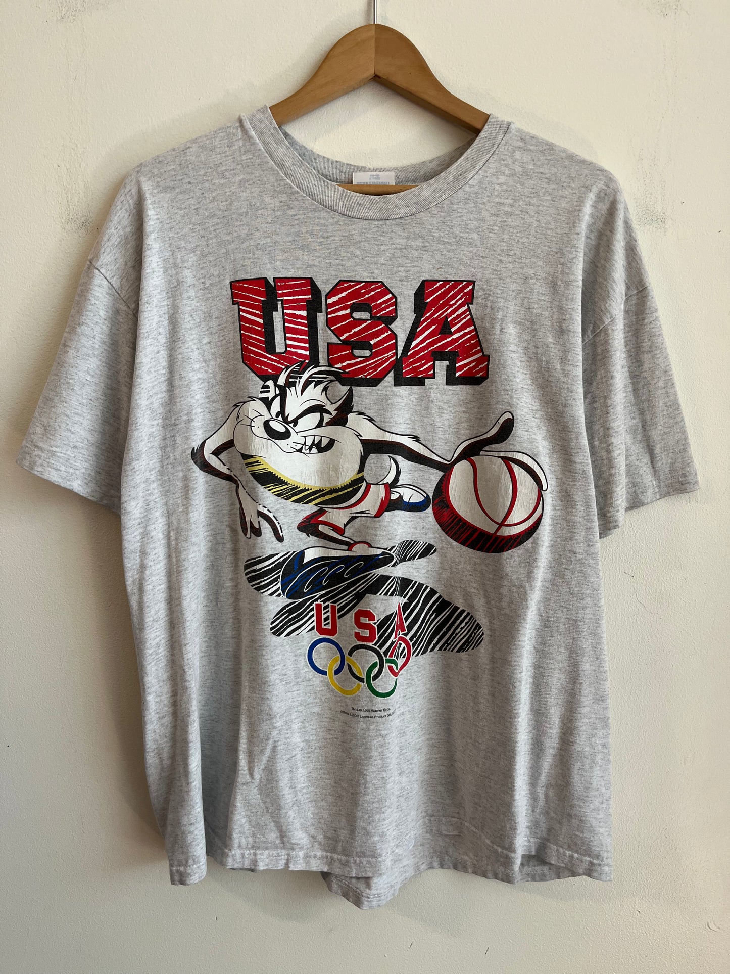 1995 USA Basketball Olympics Taz Tee (XL)
