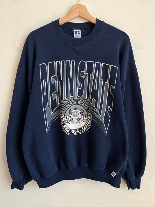 90s Penn State Russell Athletics Spell Out Crewneck (XL)