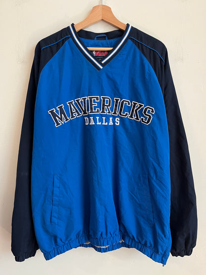 00s Dallas Mavericks Spell Out NBA Windbreaker (L)