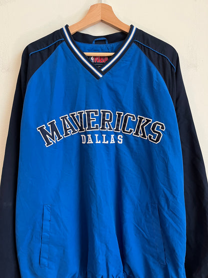 00s Dallas Mavericks Spell Out NBA Windbreaker (L)