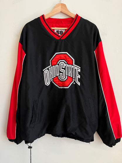 00s Ohio State Buckeyes 58 Sport Two Toned Windbreaker (XL)