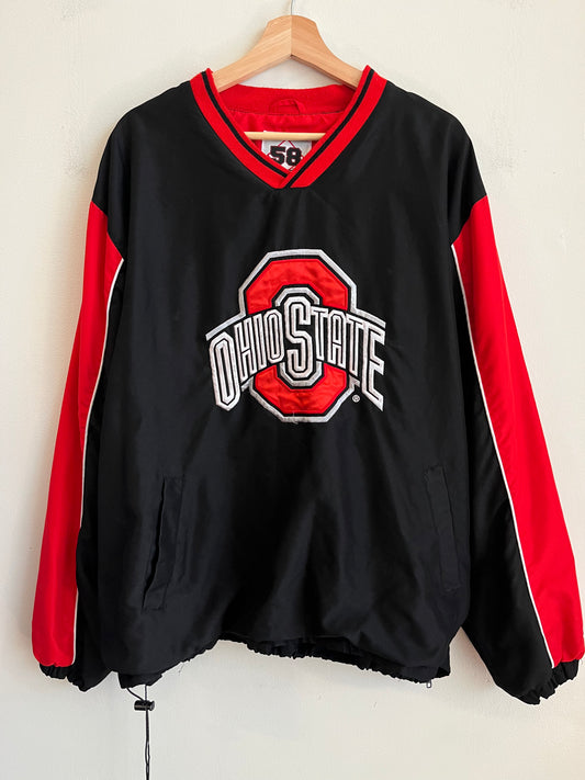 00s Ohio State Buckeyes 58 Sport Two Toned Windbreaker (XL)