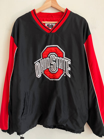 00s Ohio State Buckeyes 58 Sport Two Toned Windbreaker (XL)