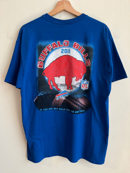 2011 Buffalo Bills "If You Are Not Bills Fan" Tee (XL)