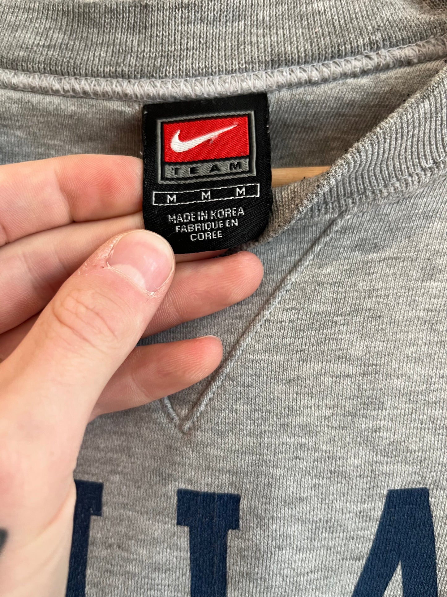 90s Dallas Cowboys Spell Out Nike Crewneck (M)