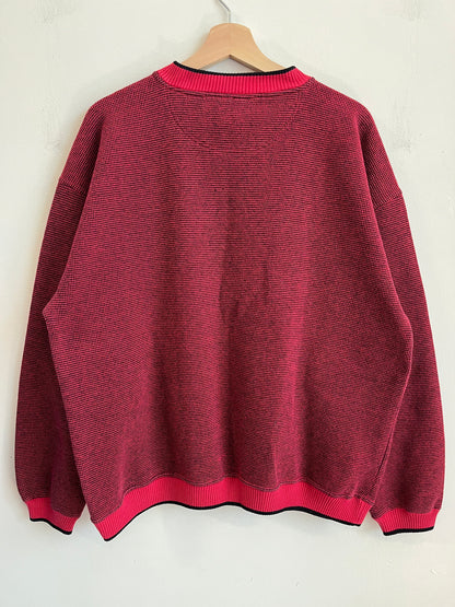 90s Ohio State Buckeyes Embroidered Spell Out Crewneck (XL)