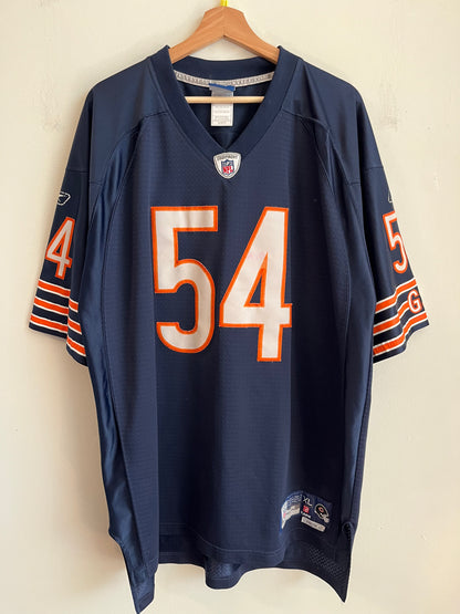 00s Chicago Bears Brian Urlacher Stitched #54 Jersey (XL)