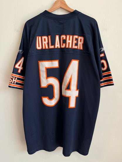 00s Chicago Bears Brian Urlacher Stitched #54 Jersey (XL)