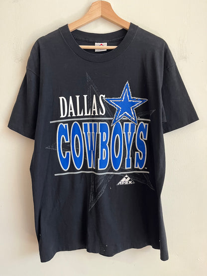 90s Dallas Cowboys Apex One Front/Back Tee (L)