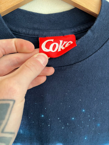 1994 Coca Cola Polar Bears Navy Tee (L)