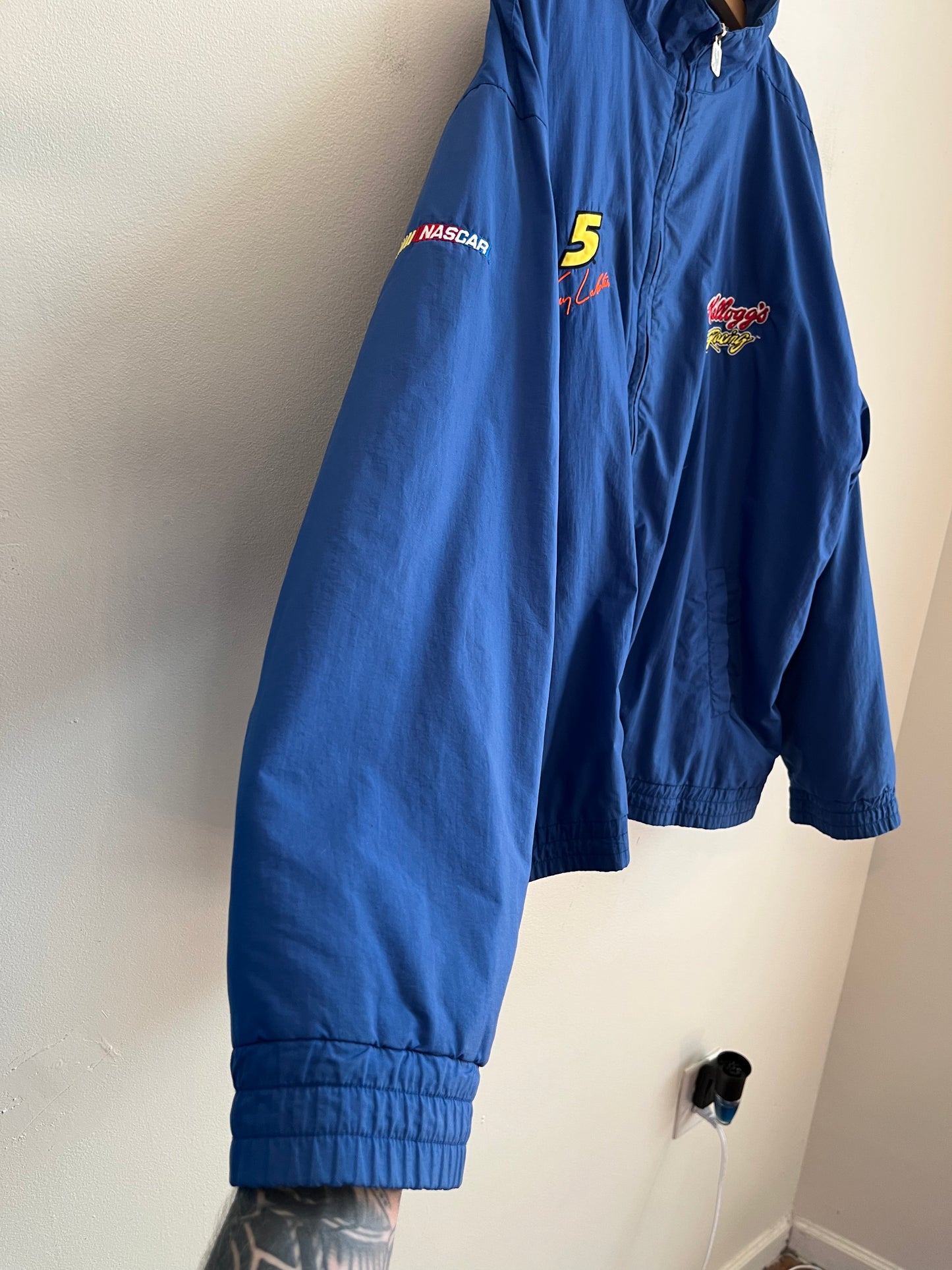 00s Terry Labonte Kellogg's Racing Windbreaker Jacket (XL)