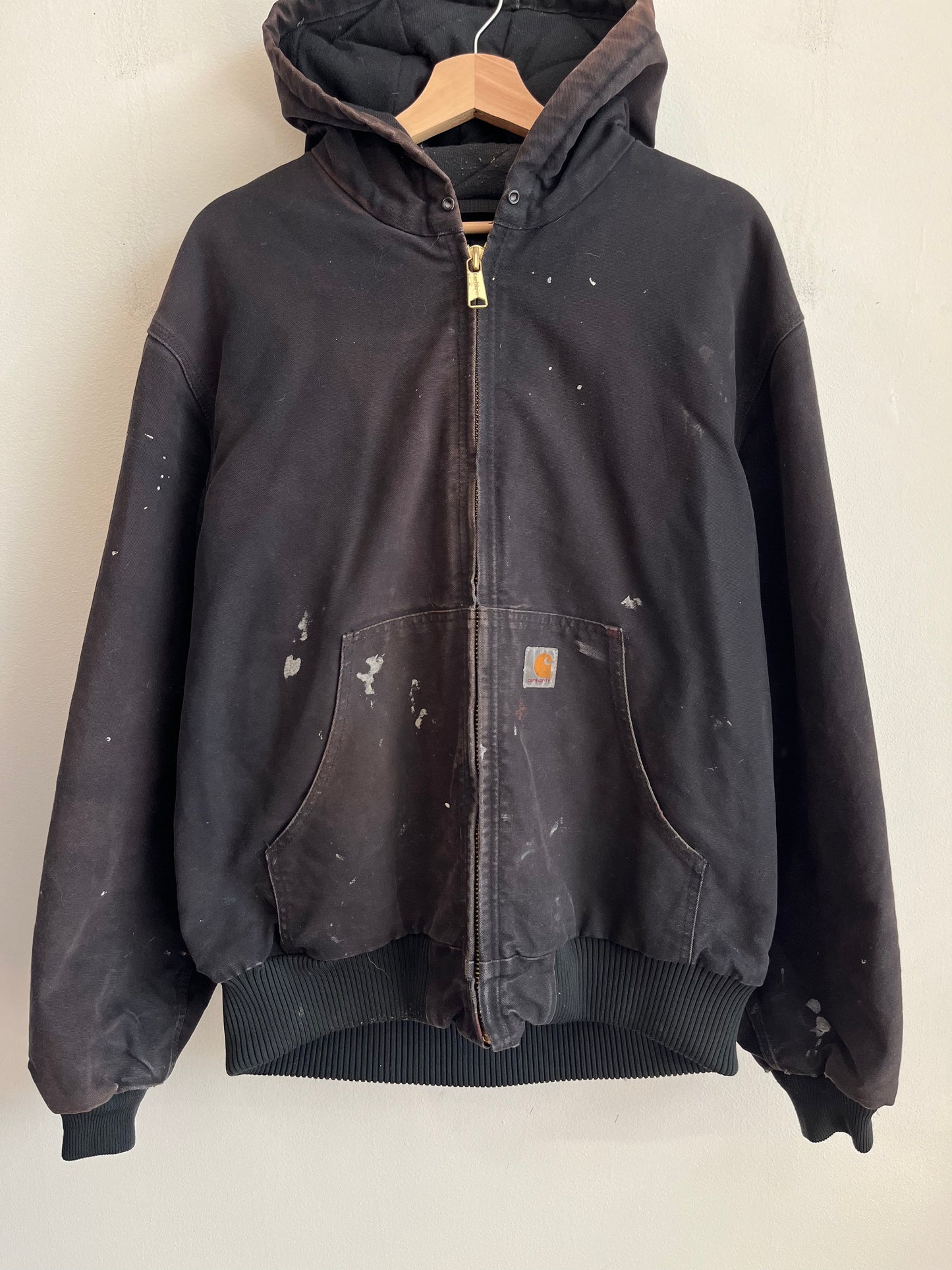 2021 Carhartt Paint Faded Black Jacket (L)