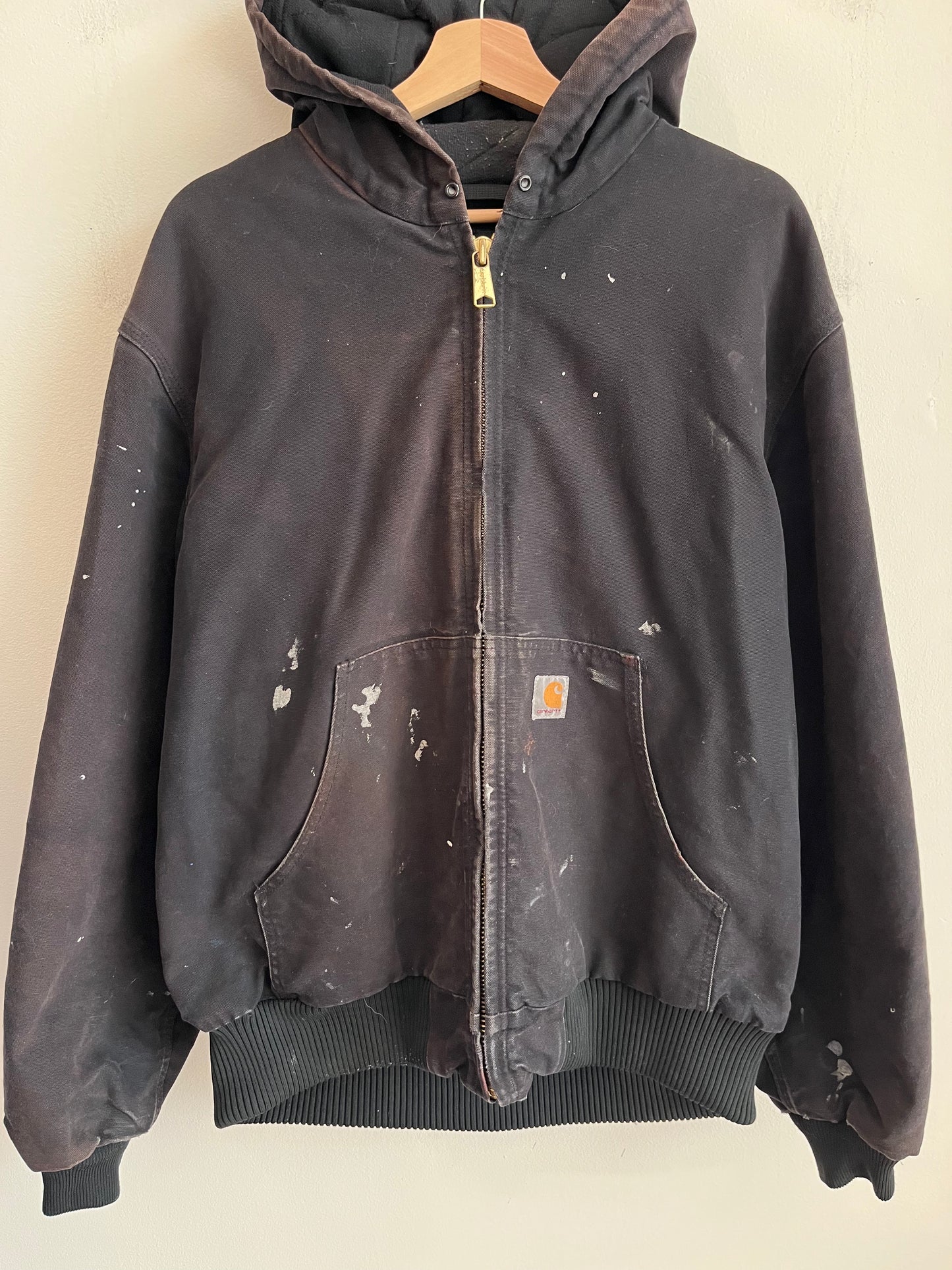 2021 Carhartt Paint Faded Black Jacket (L)