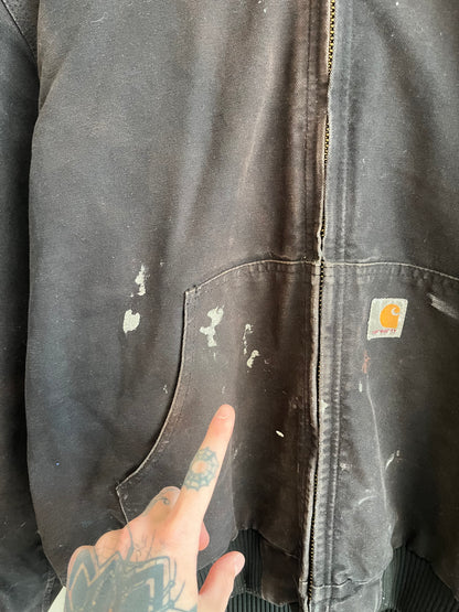 2021 Carhartt Paint Faded Black Jacket (L)