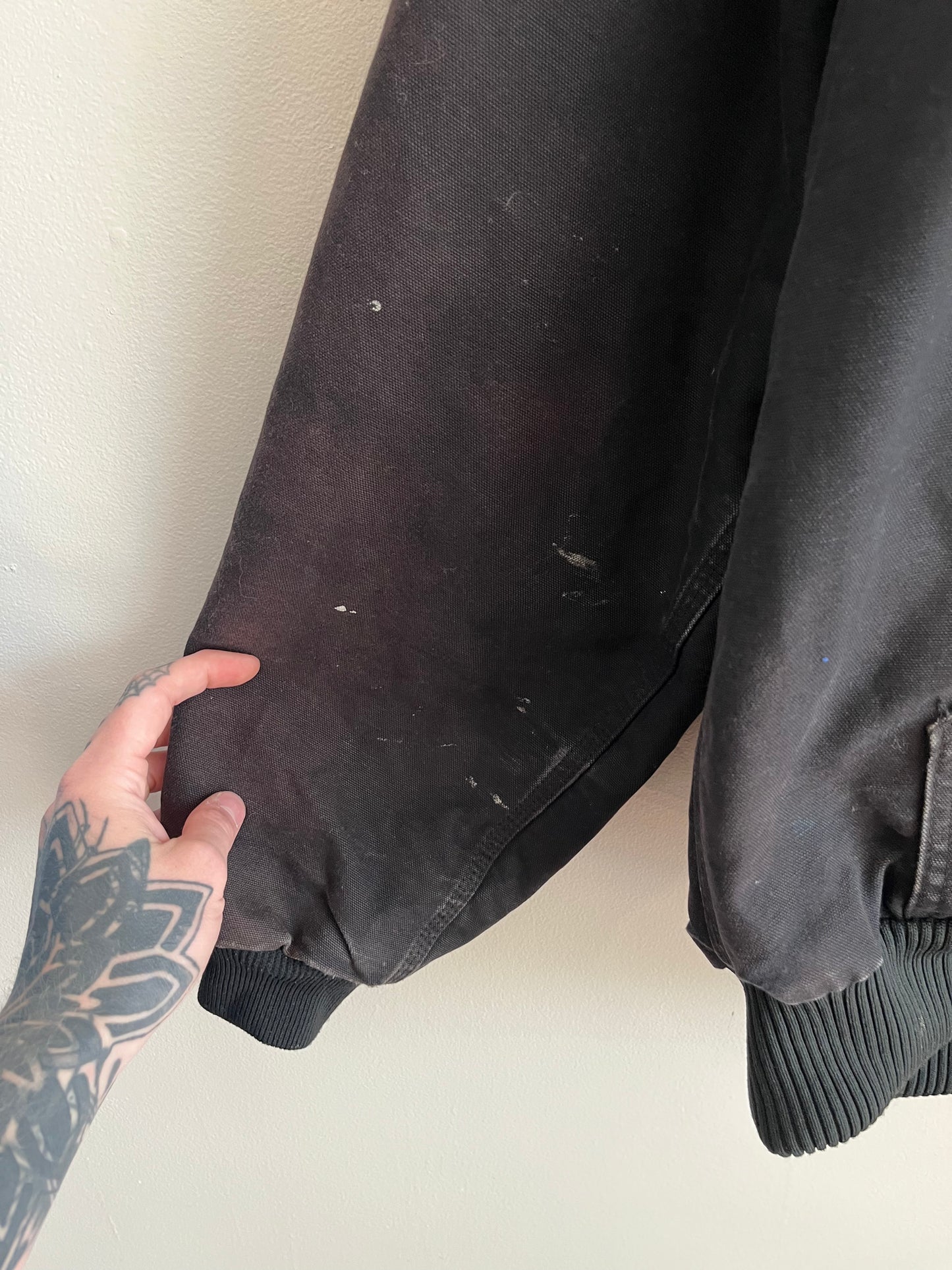 2021 Carhartt Paint Faded Black Jacket (L)