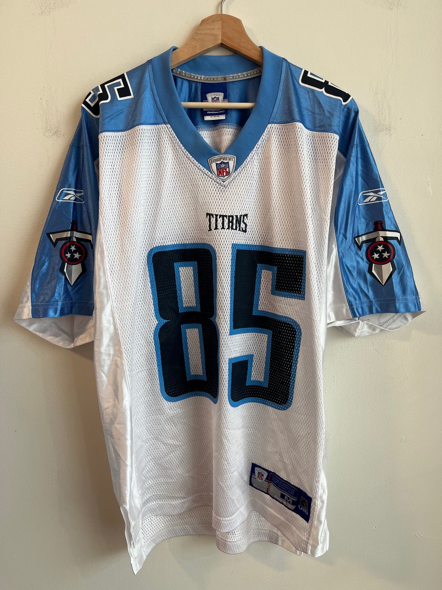 00s Tennessee Titans Derrick Mason Away Jersey (M)
