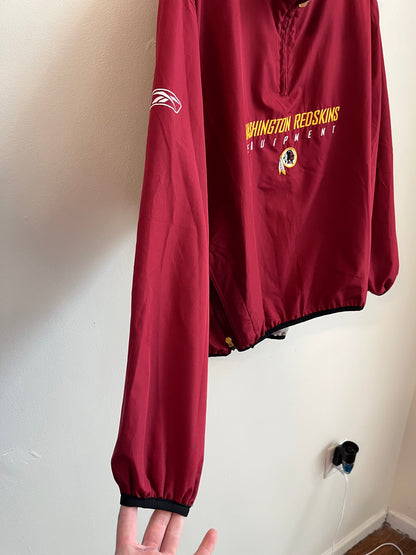 00s Washington Redskins Reebok Maroon Windbreaker (M)