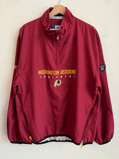 00s Washington Redskins Reebok Maroon Windbreaker (M)