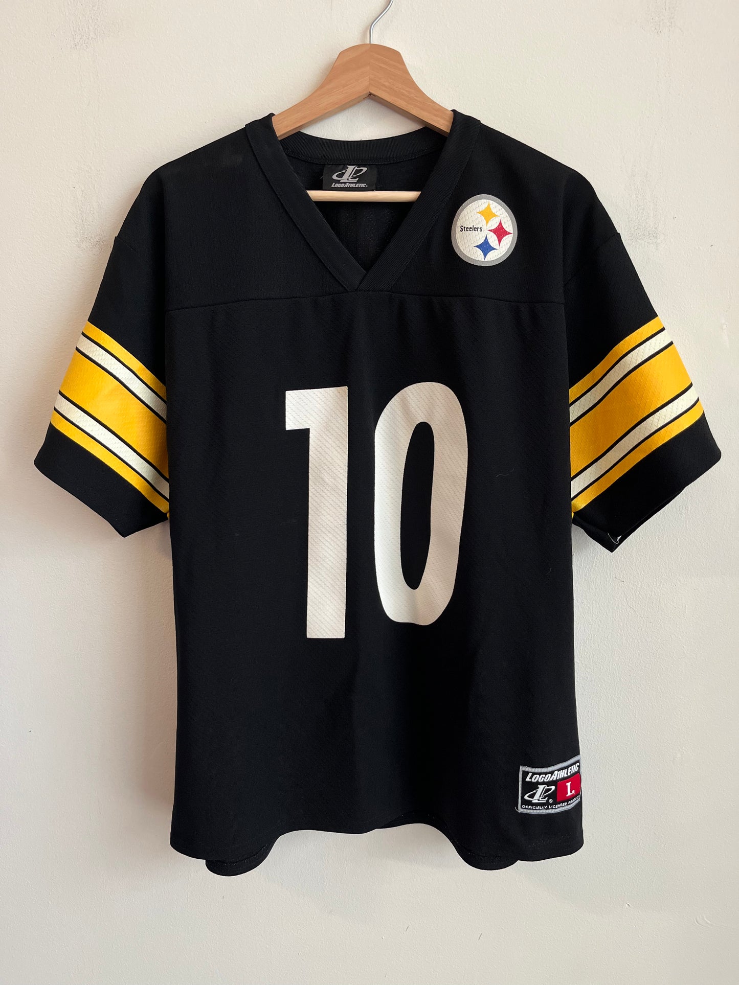 90s Pittsburgh Steelers Kordell Stewart Logo Athletic Jersey (L)