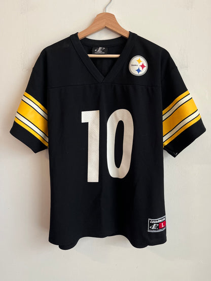 90s Pittsburgh Steelers Kordell Stewart Logo Athletic Jersey (L)