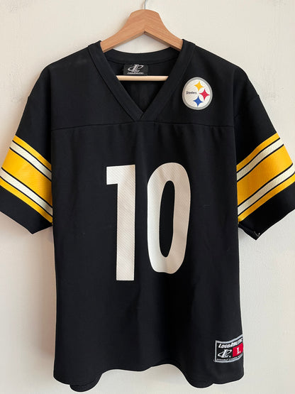 90s Pittsburgh Steelers Kordell Stewart Logo Athletic Jersey (L)