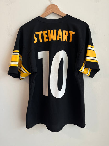 90s Pittsburgh Steelers Kordell Stewart Logo Athletic Jersey (L)