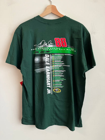 2008 Dale Jr AMP Green Deadstock Nascar Tee (L)
