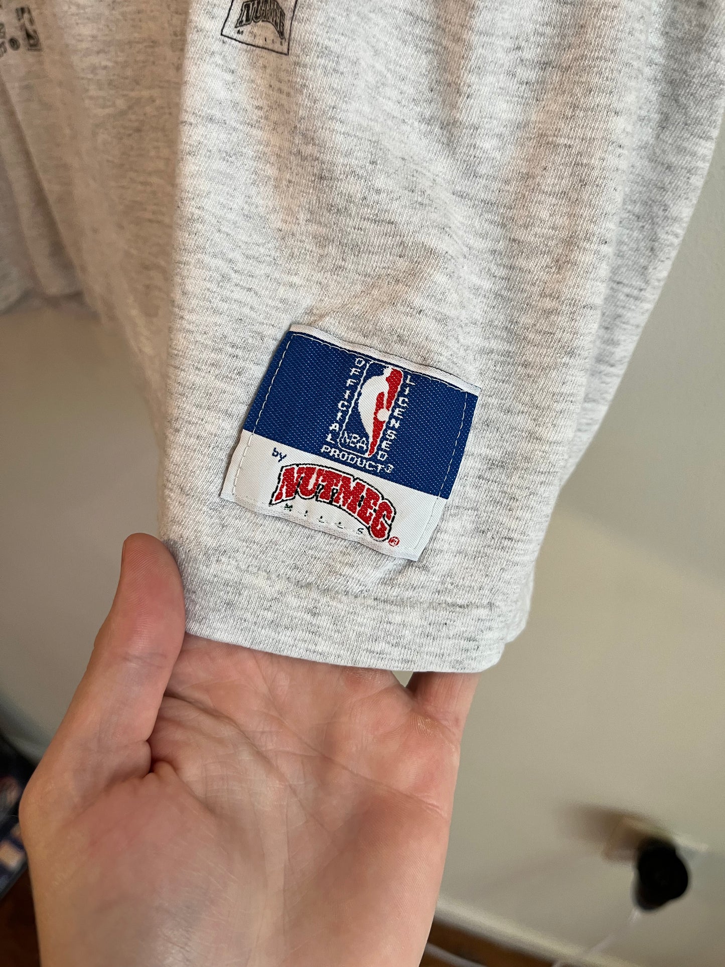 90s Charlotte Hornets Nutmeg Breakthrough Tee (L)